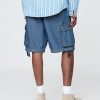 11″ Baggy-Cargo-Shorts aus Denim 11″ Baggy-Cargo-Shorts aus Denim
