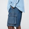 11″ Baggy-Cargo-Shorts aus Denim 11″ Baggy-Cargo-Shorts aus Denim