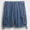 11″ Baggy-Cargo-Shorts aus Denim 11″ Baggy-Cargo-Shorts aus Denim