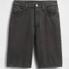 11″ Longline-Shorts aus French Terry-Denim mit mittlerer Leibhöhe