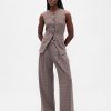 365 Bundfaltenhose aus gebürstetem Twill mit hohem Bund