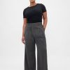 365 Bundfaltenhose aus gebürstetem Twill mit hohem Bund
