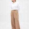 365 Bundfaltenhose aus gebürstetem Twill mit hohem Bund