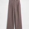 365 Bundfaltenhose aus gebürstetem Twill mit hohem Bund