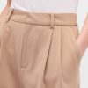 365 Bundfaltenhose aus gebürstetem Twill mit hohem Bund