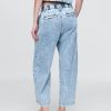 365 High Rise UltraSoft Denim-Knöchelhose mit Bundfalten