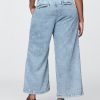 365 High Rise UltraSoft Denim-Knöchelhose mit Bundfalten