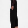 365 – Hoch geschnittene Hose aus gebürstetem Twill mit konischer Knöchelpartie