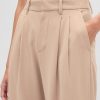 365 – Hoch geschnittene Hose aus gebürstetem Twill mit konischer Knöchelpartie