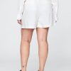 365 Shorts aus Leinenmischung mit hohem Bund 365 Shorts aus Leinenmischung mit hohem Bund