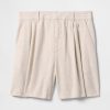 365 Shorts aus Leinenmischung mit hohem Bund 365 Shorts aus Leinenmischung mit hohem Bund