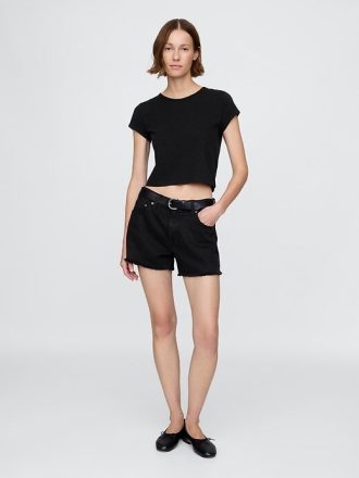 4″ mittelhohe, ultraweiche, lockere Cut-off-Shorts