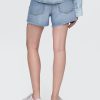 4″ mittelhohe, ultraweiche, lockere Cut-off-Shorts 4″ mittelhohe, ultraweiche, lockere Cut-off-Shorts
