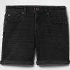 5″ Girlfriend-Jeansshorts mit mittlerer Leibhöhe 5″ Girlfriend-Jeansshorts mit mittlerer Leibhöhe