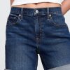 5″ Girlfriend-Jeansshorts mit mittlerer Leibhöhe 5″ Girlfriend-Jeansshorts mit mittlerer Leibhöhe