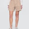 6″ mittelhohe Shorts aus Twill mit Bundfalten 6″ mittelhohe Shorts aus Twill mit Bundfalten