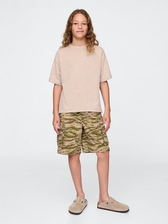 7,5″ Easy-Cargo-Shorts aus Ripstop für Kinder