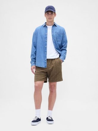 7″ strukturierte Easy Shorts