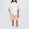 8″ Leinen-Baumwoll-Shorts für Kinder 8″ Leinen-Baumwoll-Shorts für Kinder