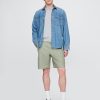 9″ Easy Shorts aus Leinen-Baumwolle 9″ Easy Shorts aus Leinen-Baumwolle