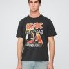 AC/DC 1979 Tour – Entspanntes Grafik-T-Shirt AC/DC 1979 Tour – Entspanntes Grafik-T-Shirt