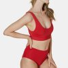 Andie Bikinihose mit hoher Taille Andie Bikinihose mit hoher Taille