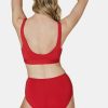 Andie Bikinihose mit hoher Taille Andie Bikinihose mit hoher Taille