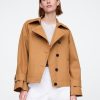 Asymmetrische Trenchcoat Asymmetrische Trenchcoat