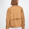 Asymmetrische Trenchcoat Asymmetrische Trenchcoat