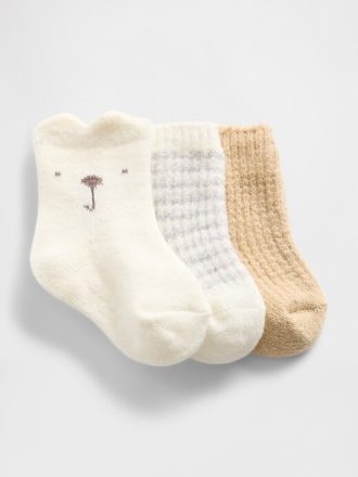 Baby CashSoft Crew Socken (3er-Pack)