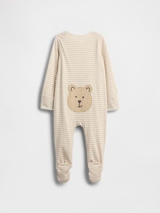 Baby First Favorites Einteiler aus Bio-Baumwolle mit Brannan-Bär