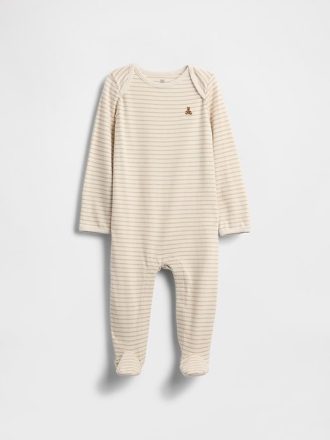 Baby First Favorites Einteiler aus Bio-Baumwolle mit Brannan-Bär