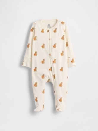 Baby First Favorites Einteiler mit Füßen aus Bio-Baumwolle