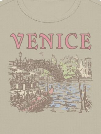 Baby Fit T-Shirt mit Venice-Grafik