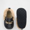 Baby-Loafer aus Kunstpelz Baby-Loafer aus Kunstpelz
