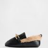 Baby-Loafer aus Kunstpelz Baby-Loafer aus Kunstpelz