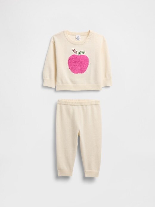 Baby-Pulloverset mit Grafik Baby-Pulloverset mit Grafik