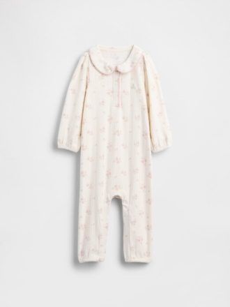Baby Softspun Pointelle Einteiler ohne Füße