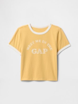 Baby-T-Shirt aus Baumwolljersey mit Logo