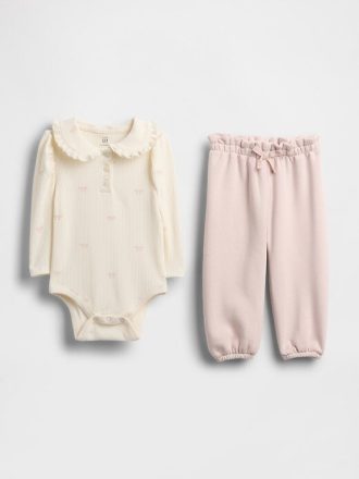 Baby TinyRib Bodysuit-Outfit-Set