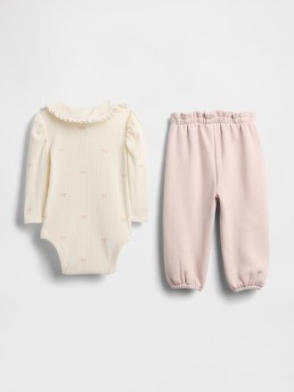 Baby TinyRib Bodysuit-Outfit-Set