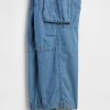 Baggy-Cargo-Jogginghose aus Denim für Kinder Baggy-Cargo-Jogginghose aus Denim für Kinder