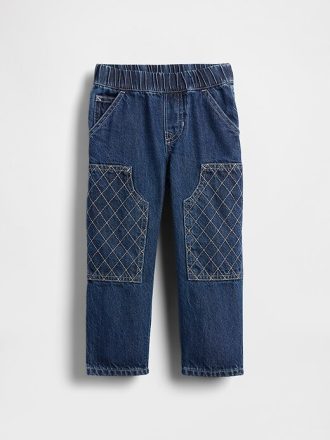Baggy Carpenter Jeans zum Überziehen für Babys und Kleinkinder