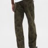 Baggy-Jeans aus Canvas mit Blumenmuster Baggy-Jeans aus Canvas mit Blumenmuster