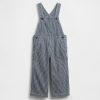 Baggy-Latzhose aus Denim mit Streifen für Babys und Kleinkinder