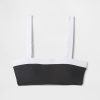 Bandeau-Bikinioberteil mit Farbblockdesign Bandeau-Bikinioberteil mit Farbblockdesign