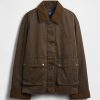 Barn-Jacke aus gewachstem Canvas Barn-Jacke aus gewachstem Canvas