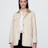 Barn-Jacke mit Cordkragen Barn-Jacke mit Cordkragen