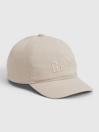 Baseballkappe aus Bio-Baumwolle mit Gap Arch-Logo für Kinder