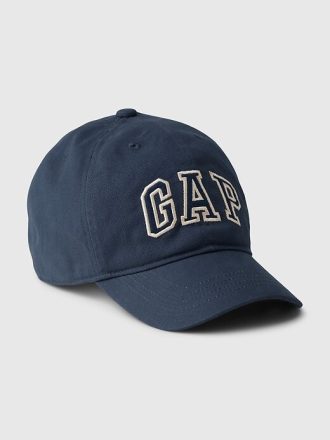 Baseballkappe aus Bio-Baumwolle mit Gap Arch-Logo für Kinder